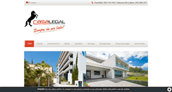 Desktop Screenshot of casalegal.pt